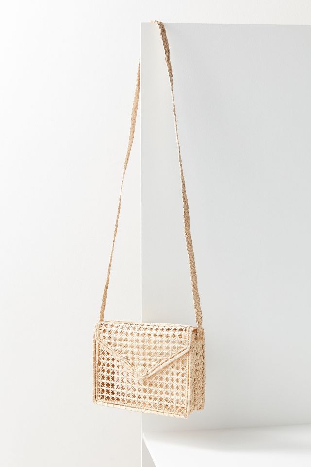 KAANAS Martinique Woven Envelope Crossbody Bag #1