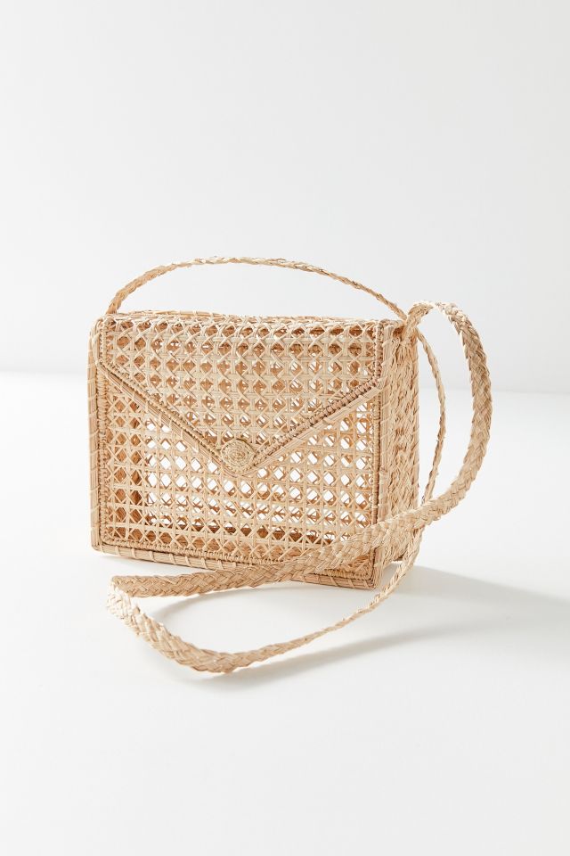 KAANAS Martinique Woven Envelope Crossbody Bag #3