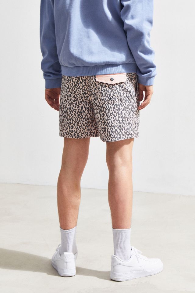 Short de surf léopard rose Insight #3