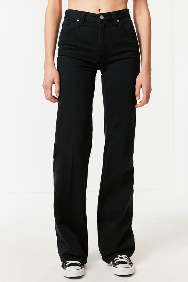 BDG Mid-Rise Rigid Flare Jean - Black #1