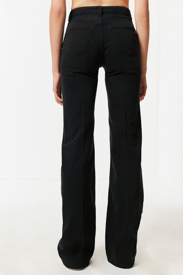 BDG Mid-Rise Rigid Flare Jean - Black #3