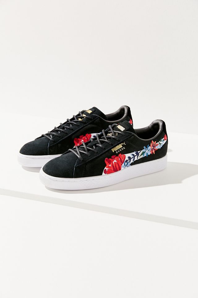 Puma Basket Heart Hyper Embroidered Sneaker #2