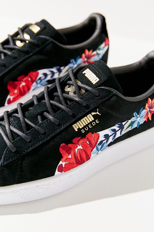 Puma Basket Heart Hyper Embroidered Sneaker #4