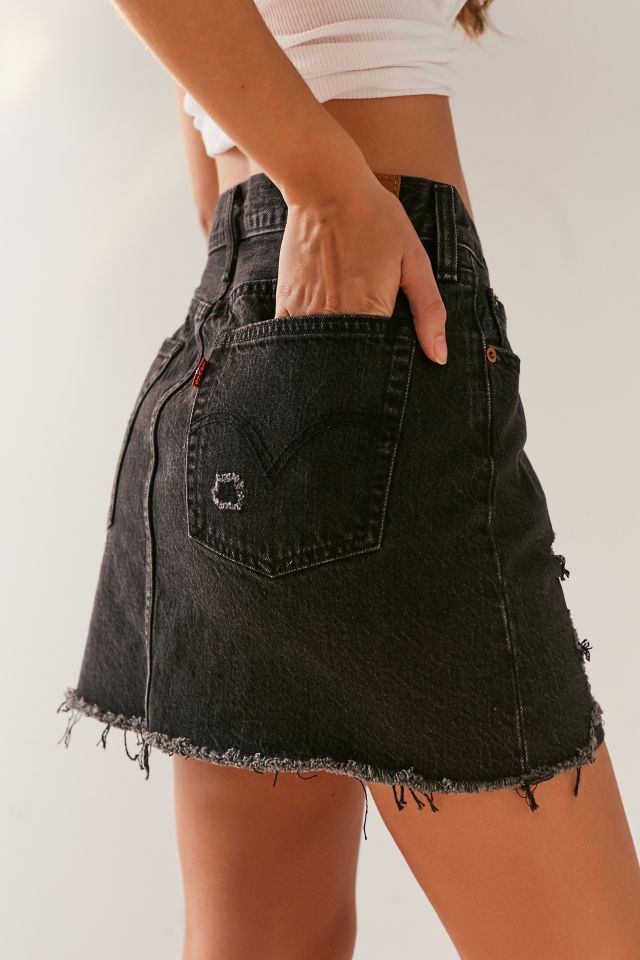 Levi’s Deconstructed Denim Mini Skirt – Gimme Danger #2
