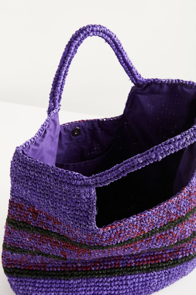 Raffia Slouchy Tote Bag #2