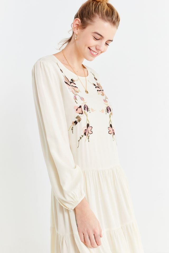 UO Bohemian Embroidered Maxi Dress #2