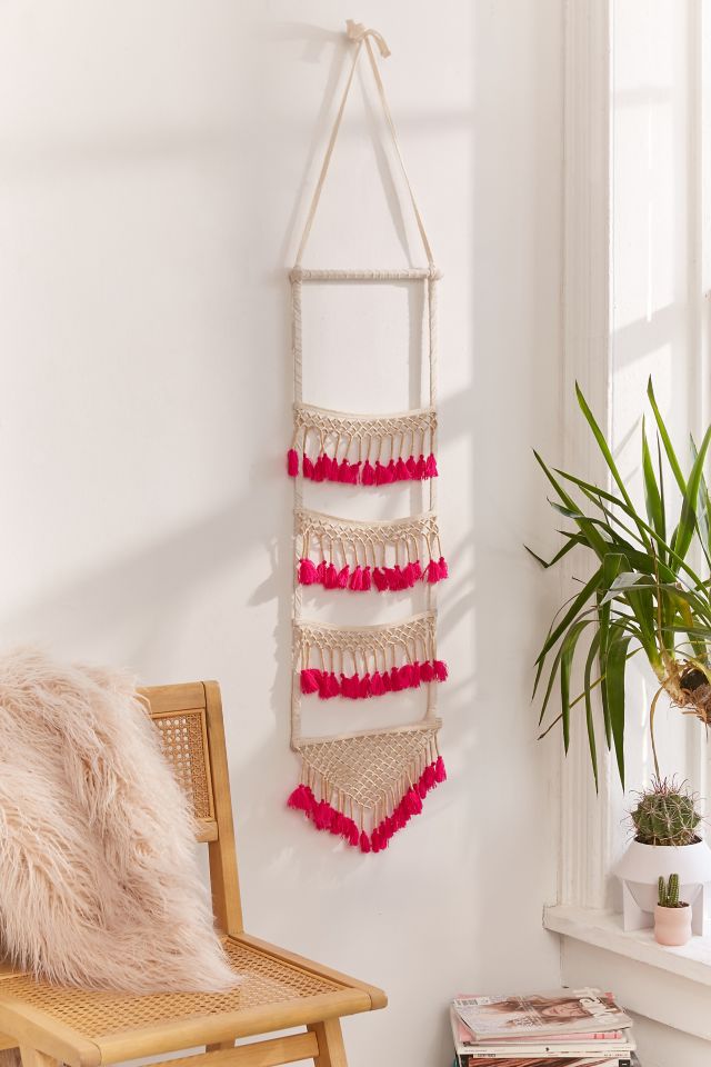 Neon Tassel Wall Hanging #1