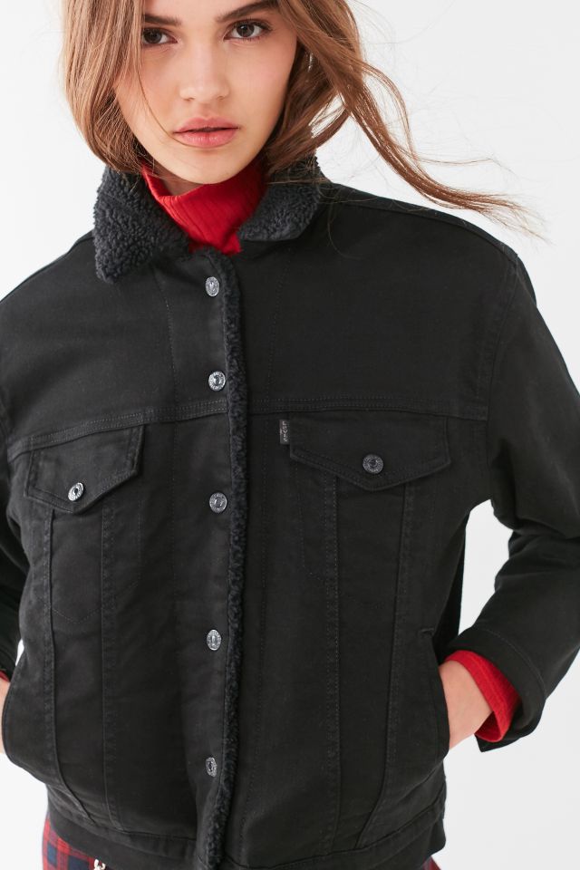 Levis sherpa jacket urban outfitters best sale