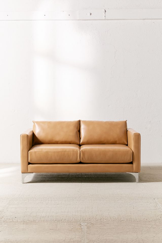Chamberlin Recycled Leather Love Seat #1