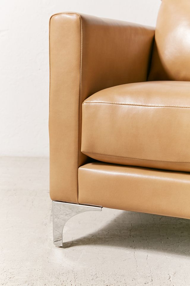 Chamberlin Recycled Leather Love Seat #3