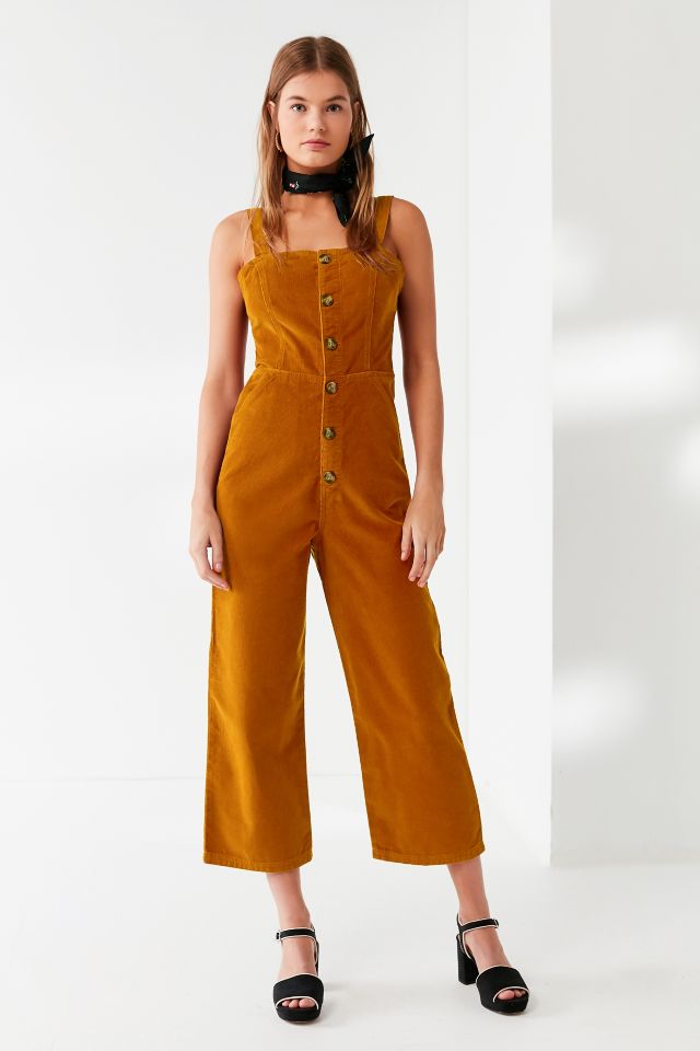 Urban outfitters orange store jumpsuit