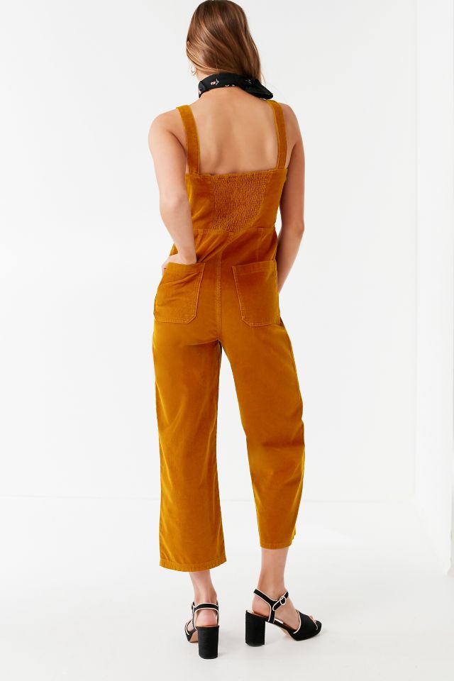 UO Corduroy Dungaree Jumpsuit