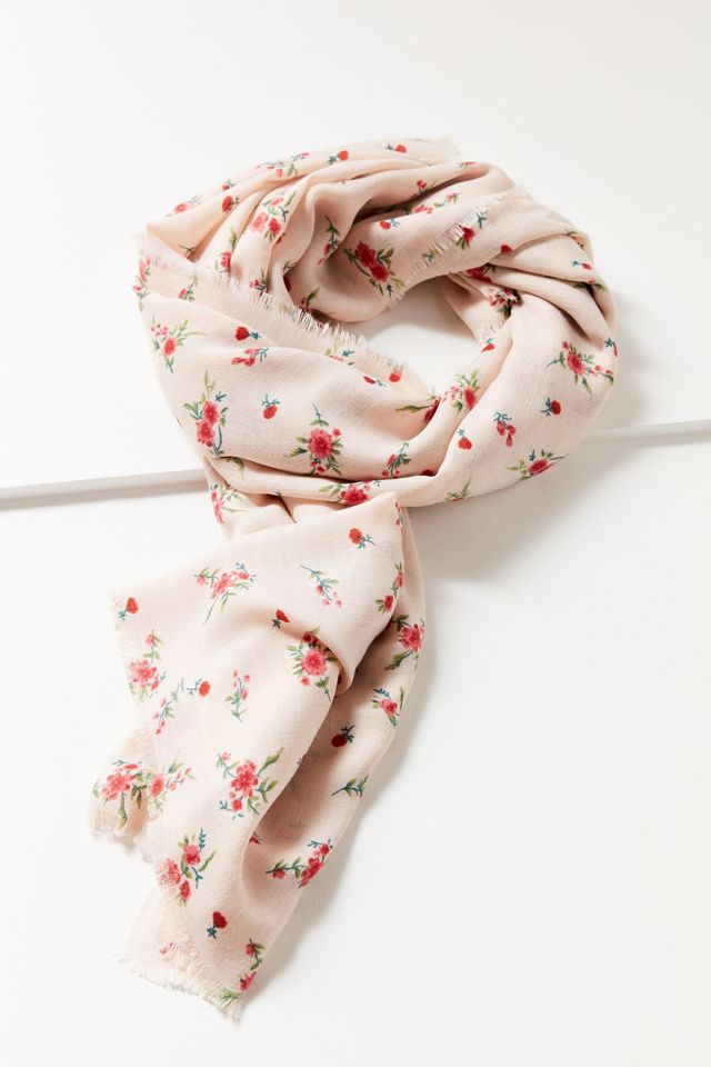 Lightweight Woven Square Scarf #1