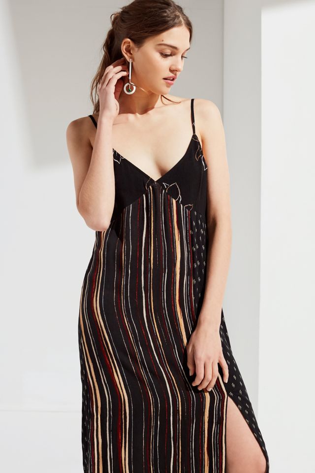 UO Ava High-Slit Midi Slip Dress #2