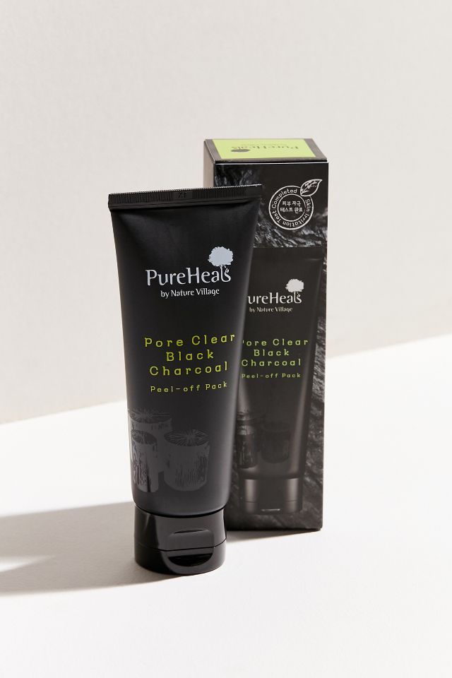 Ensemble masque exfoliant au charbon noir Pore Clear PureHeals #1