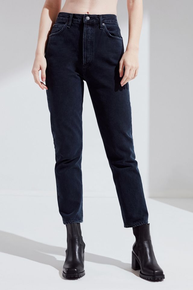 AGOLDE Riley High-Rise Cropped Jean – Hideaway #3