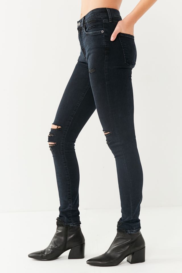 Agolde black sale skinny jeans