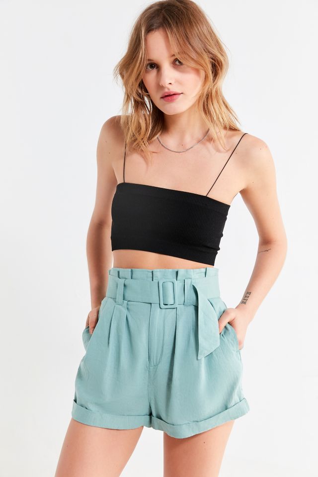 UO Johnny Belted Paperbag Short #1
