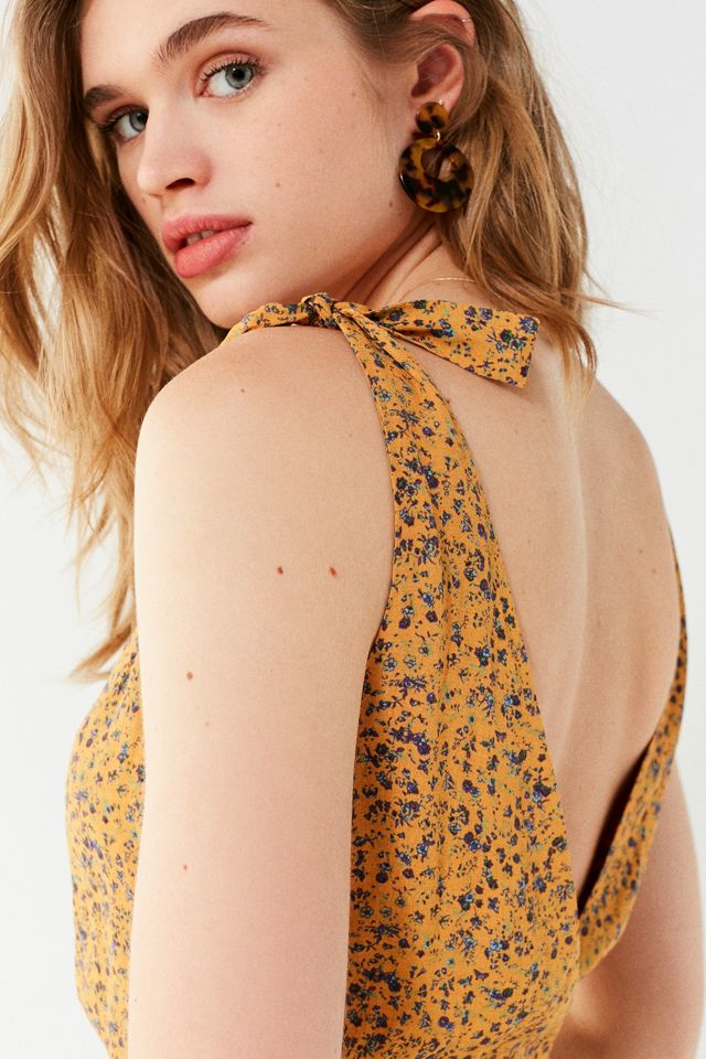UO Sally Surplice Romper #2