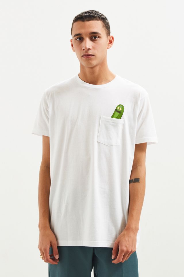 Pickle Rick Pocket Tee #1
