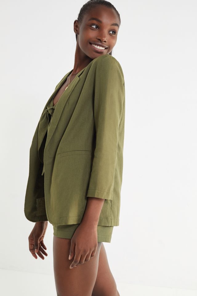 UO Linen Blazer #3