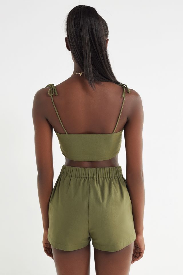 UO High-Rise Linen Short #2