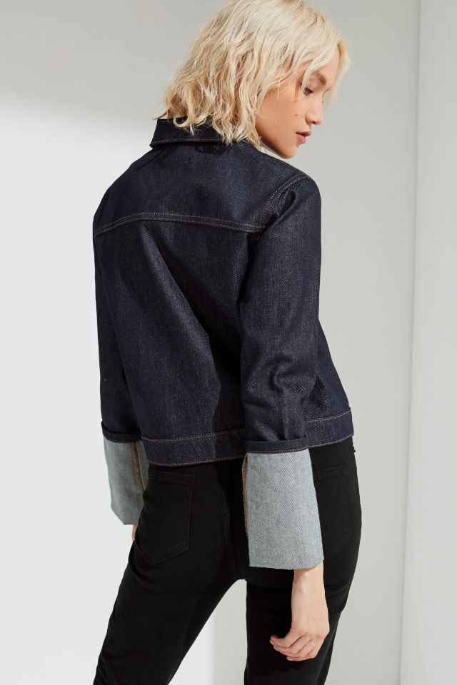 UO Zipper Denim Jacket #1