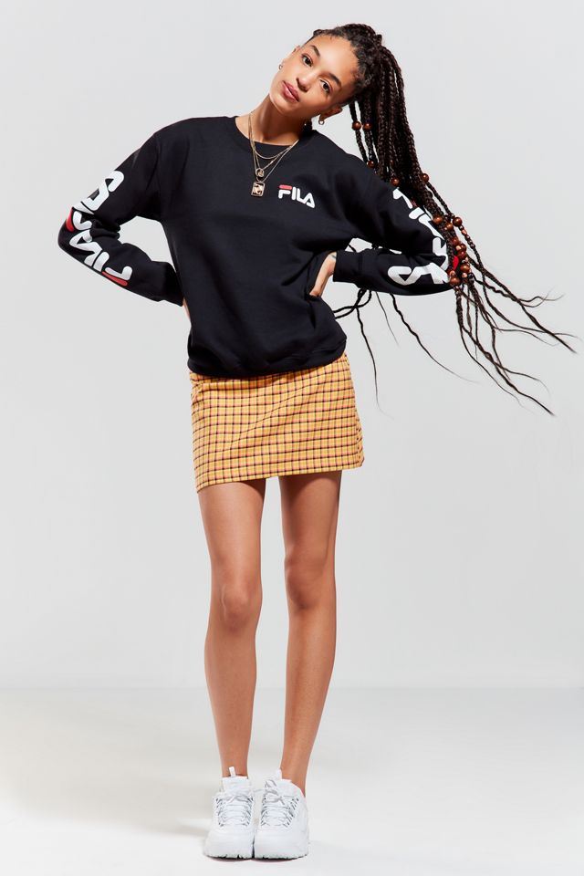 FILA + UO Double Logo Crew-Neck Sweatshirt #1