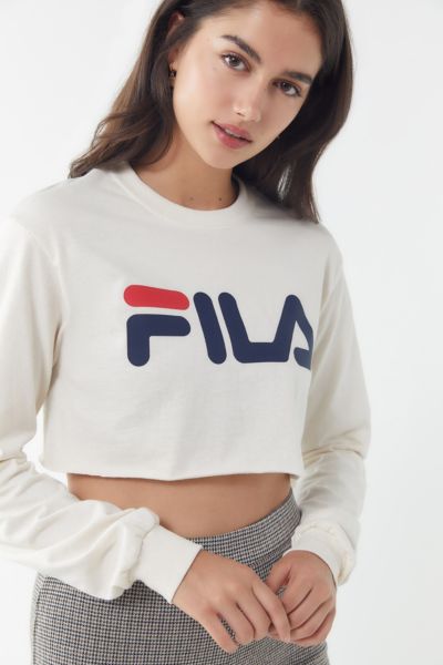 Fila cropped deals long sleeve