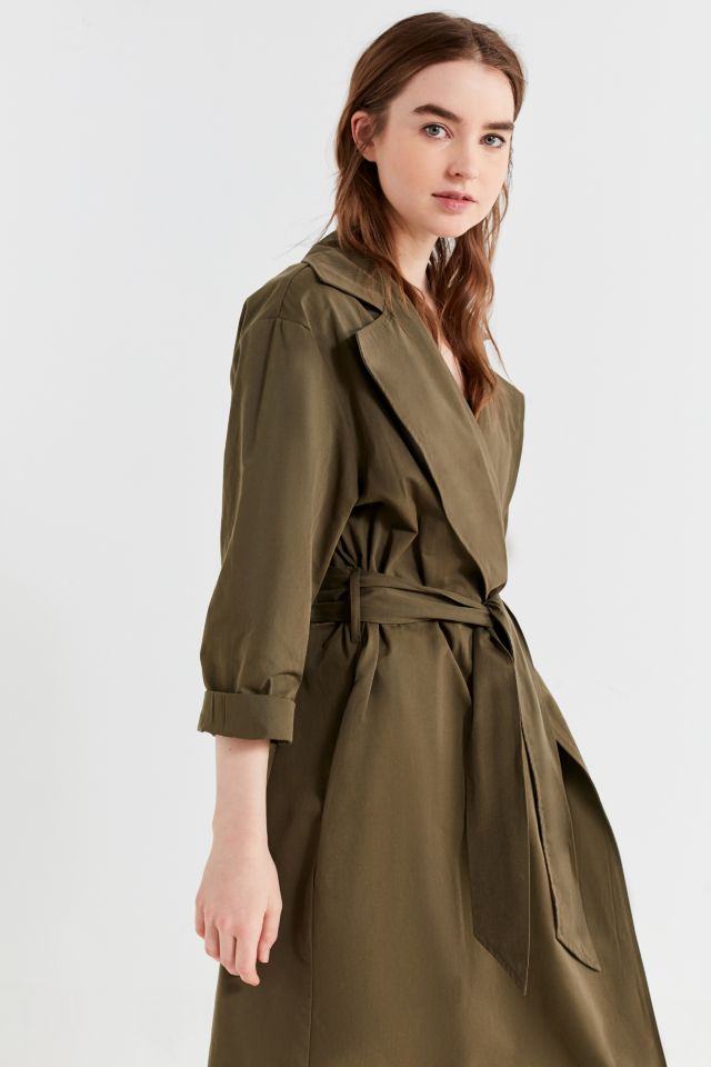 Urban outfitters hotsell long coat