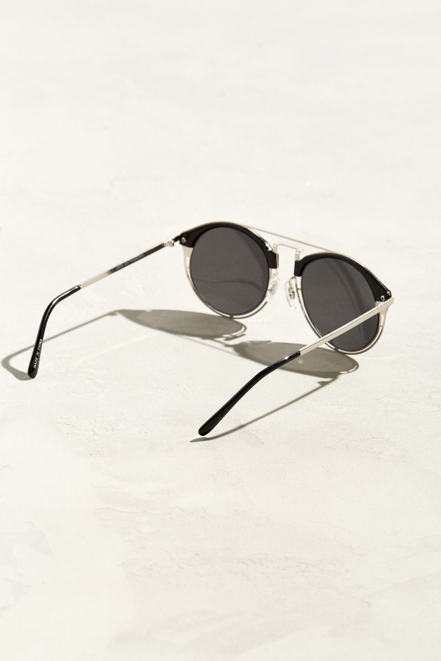Cut-Out Half-Frame Sunglasses #3