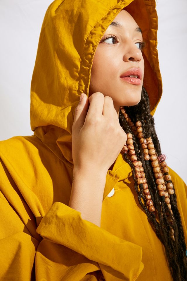 Urban outfitters yellow raincoat top