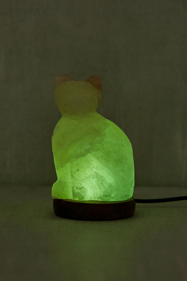 Mini Color-Changing USB Cat Himalayan Salt Lamp #4