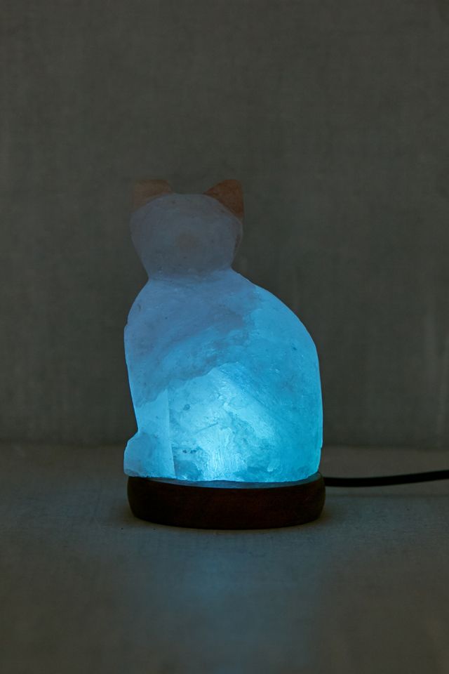 Mini Color-Changing USB Cat Himalayan Salt Lamp #5