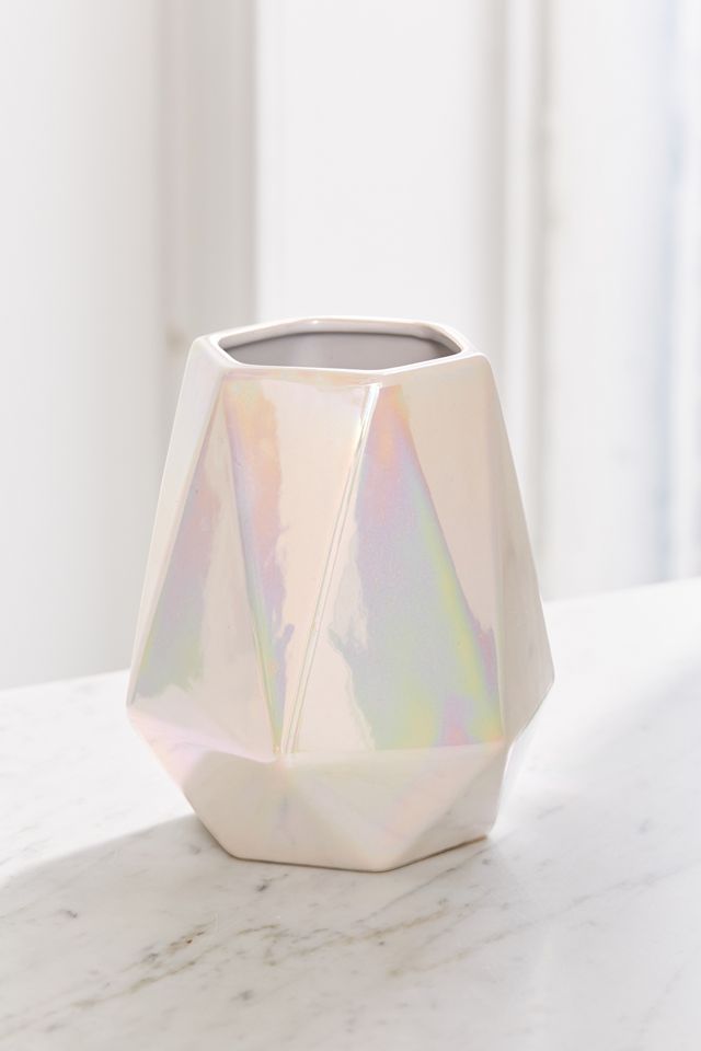 Iridescent Geo Utensil Holder #1