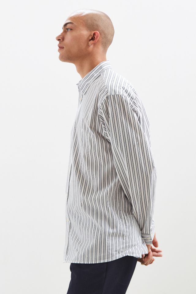 UO Palu Textured Stripe Button-Down Shirt #2