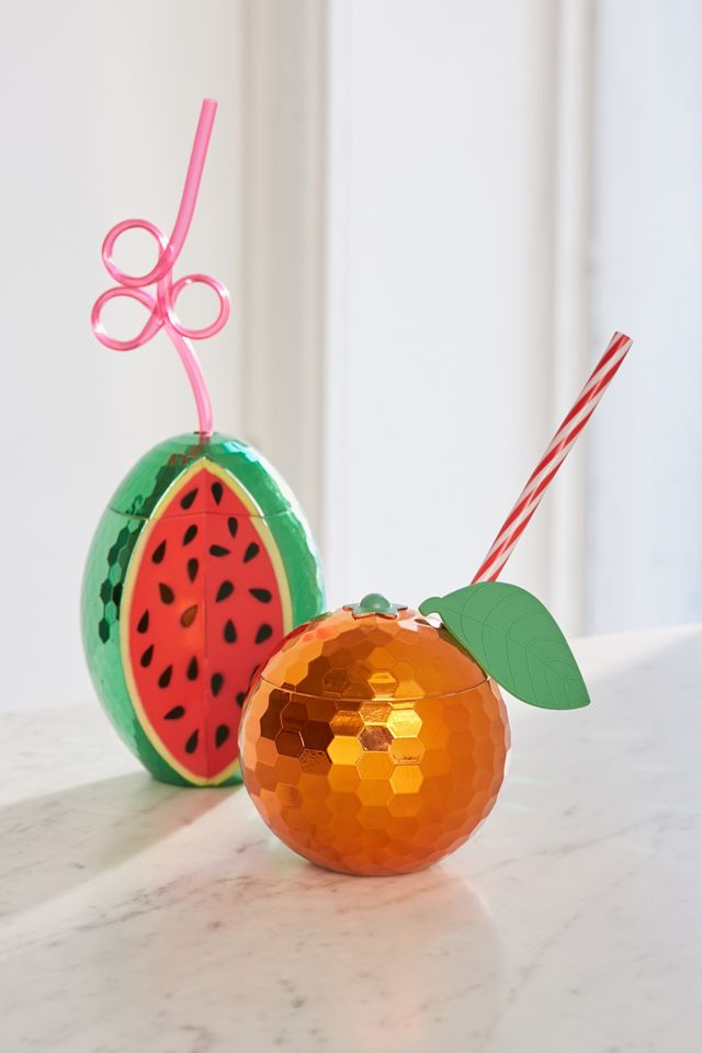 Disco Orange Sipper Cup #2
