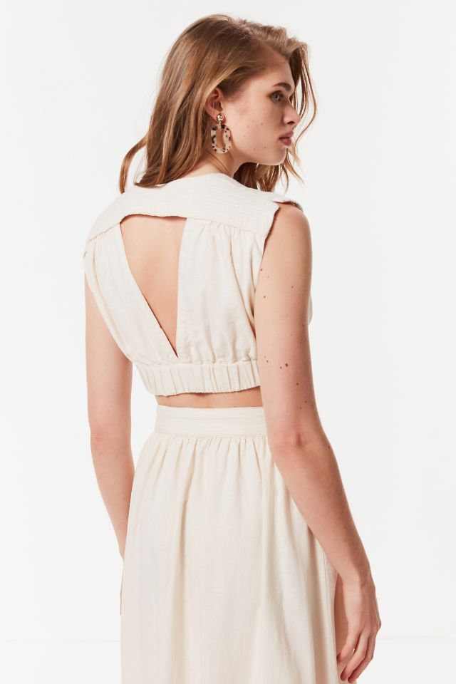 UO Arianna Cut-Out Cropped Top #1
