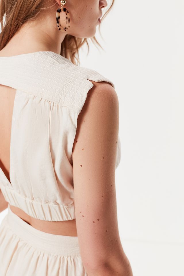 UO Arianna Cut-Out Cropped Top #3