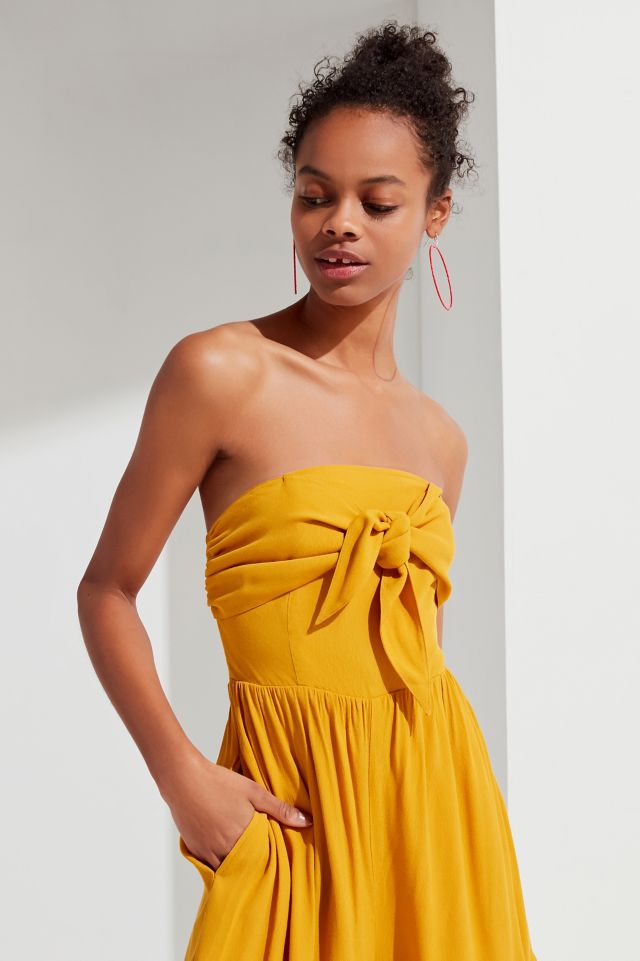 UO Candy Tie-Front Jumpsuit #1