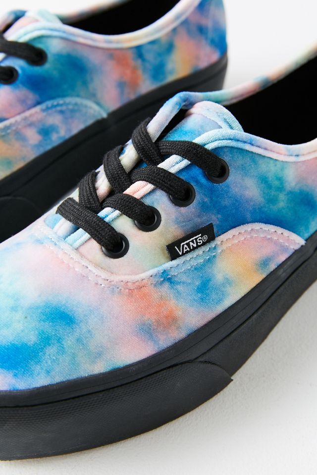 Vans velvet tie outlet dye