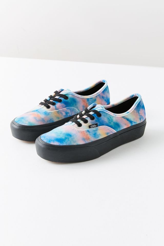 Velvet tie dye outlet vans