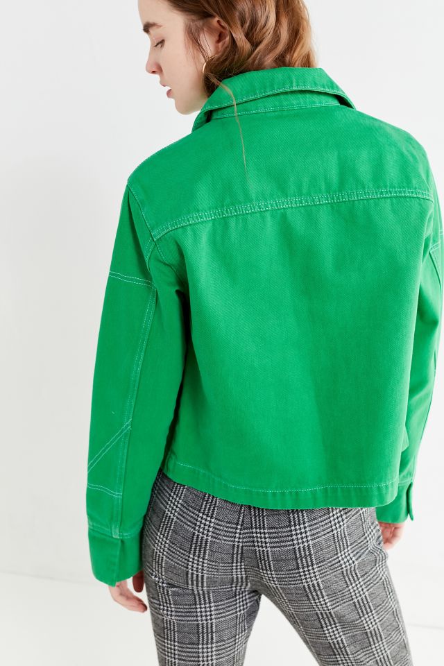 UO Contrast Stitch Utility Jacket #2