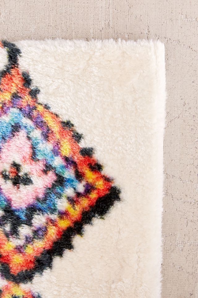 Cozy Rainbow Diamond Rug #2