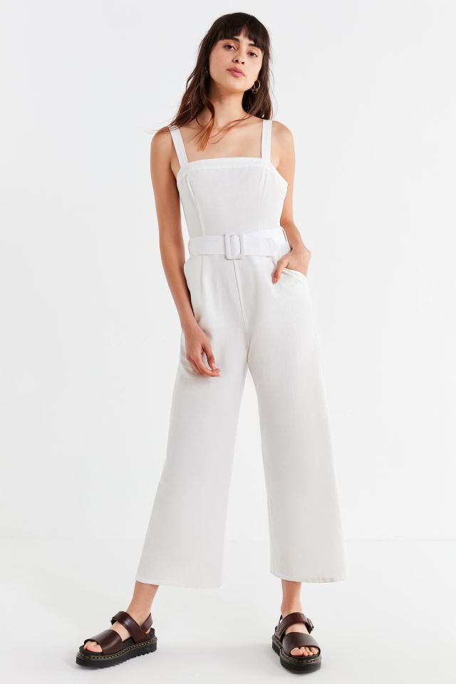 Urban outfitters white outlet jumpsuit