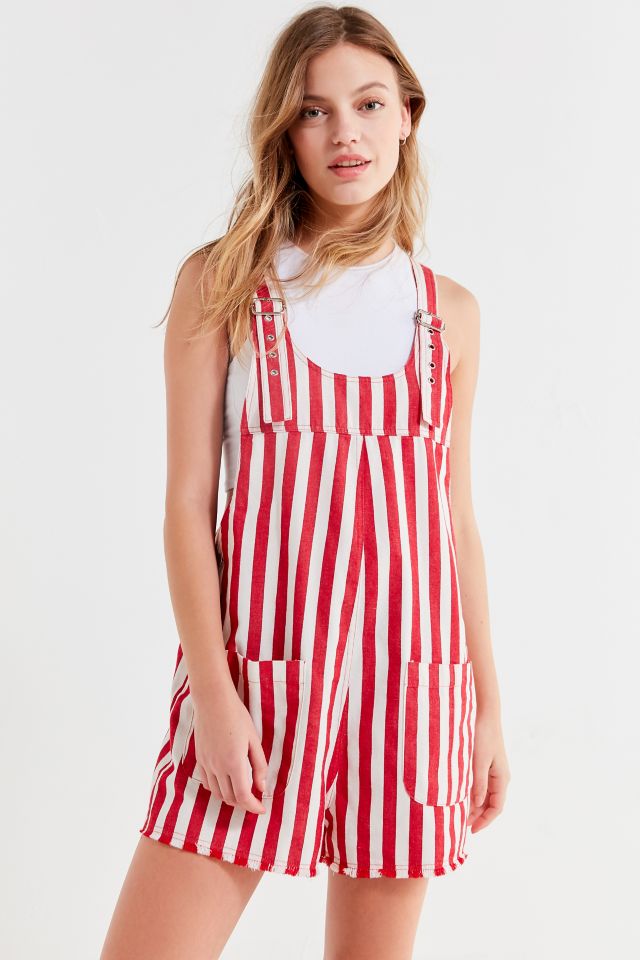 UO Striped Shortall Overall