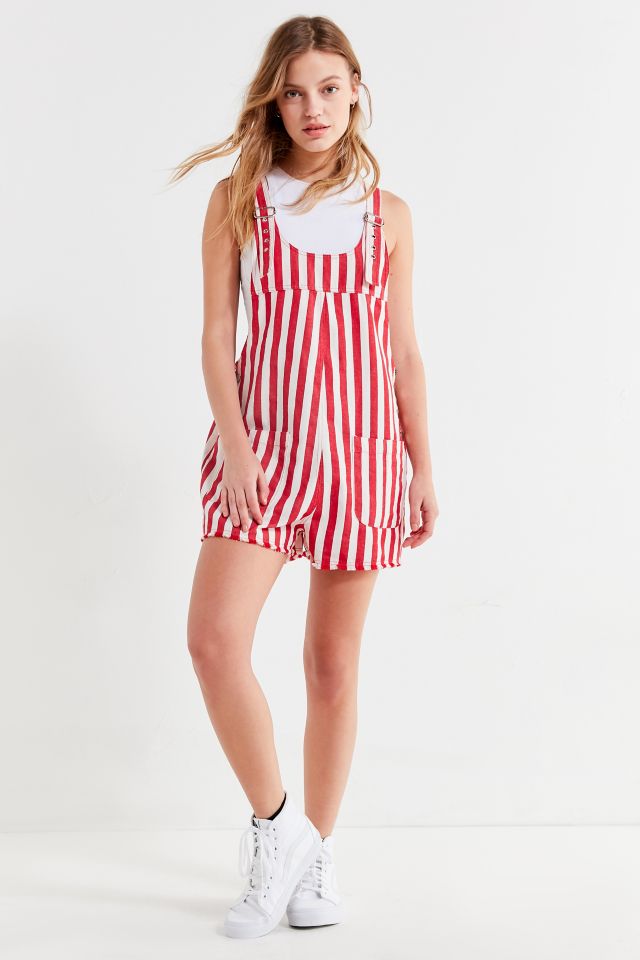 UO Striped Shortall Overall #2