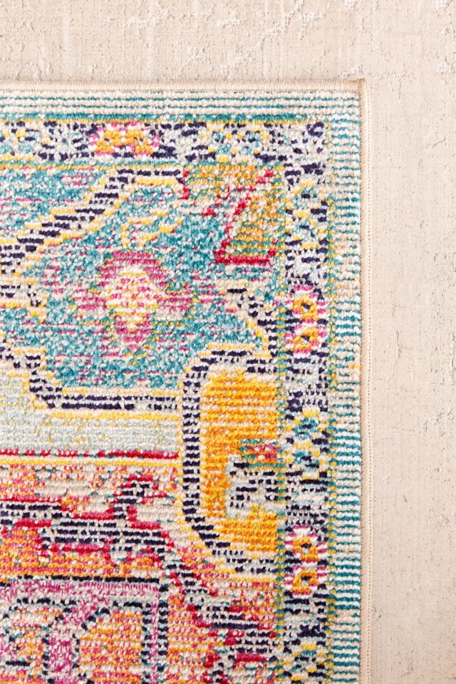 Crystal Floral Tufted Rug #3