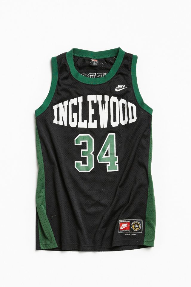 JordansSecretStuff Paul Pierce Inglewood High School Basketball Jersey Custom Throwback Retro Jersey XL