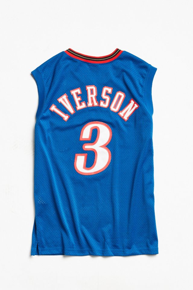ビッグサイズ】NBA 76ers ユニフォーム アイバーソン NIKE B系 Nike ALLEN IVERSON No 3 PHILADELPHIA 76ers (3XL) Jersey | eBay